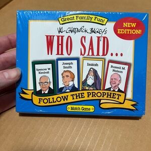 Follow the Prophet Match Game